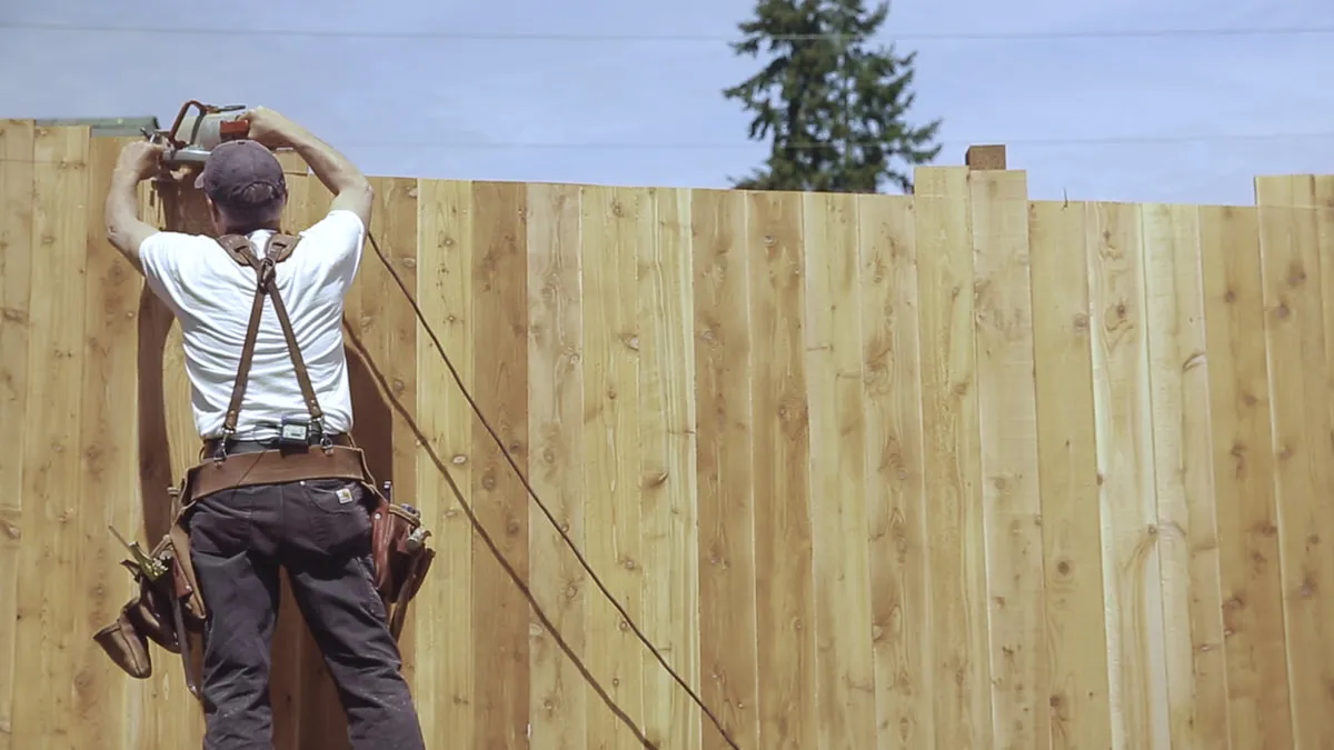 Wood & cedar fences