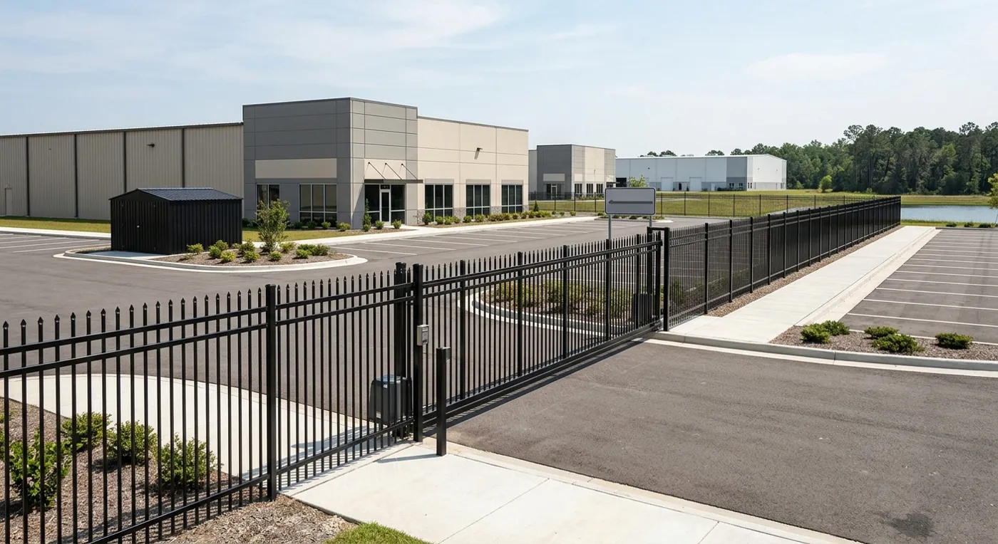 Commercial & Security Fencing in Boston, MA