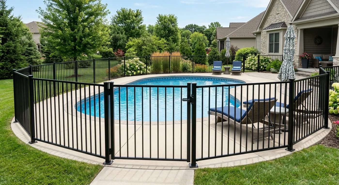 Pool Fence Installation in Boston, MA