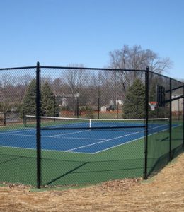 Tennis Courts Fence Installation Boston